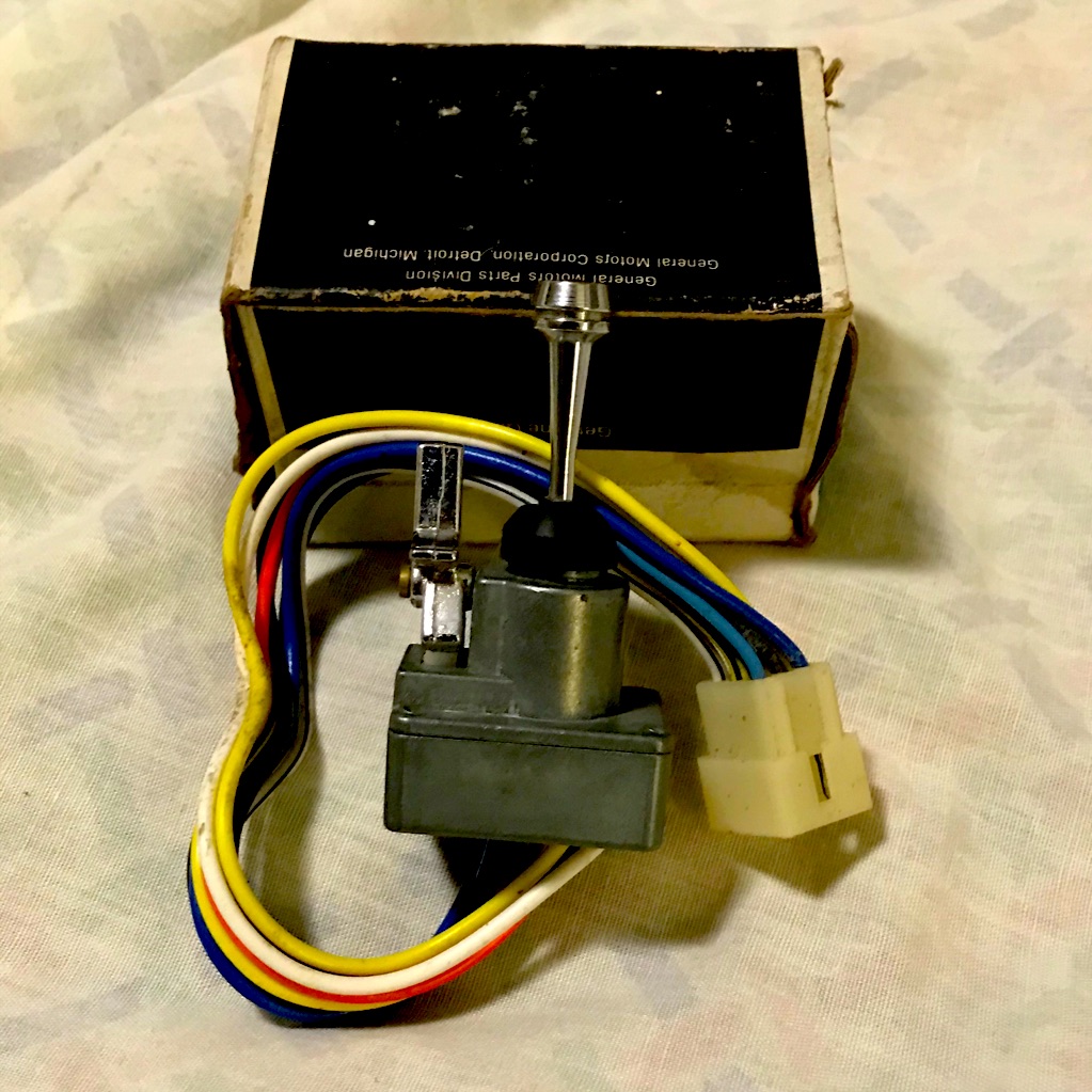 Vintage General Motors Side Mirror Control